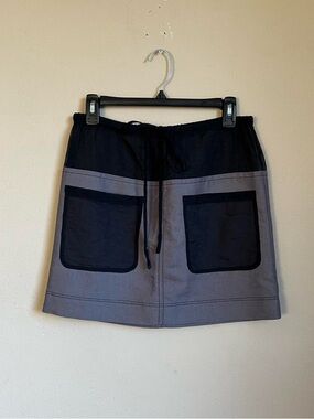 Sheer accent gu_deres mini skirt